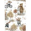 Murale de bicyclette Whimsical Forest-682931216