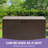 Edrosie Inc 150 Gallons Water Resistant Resin Lockable Deck Box-128126048-92535874