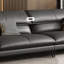 Canapé modulaire noir en cuir véritable-2051312407-2051312410-2051312411
