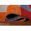 Tapis indien en laine fait à la main de style Gabbeh 6 x 8