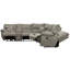 Canapé modulaire inclinable 2 pièces Elliott-924044382-924044376