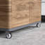 Table basse à roulettes avec rangement Hesther