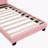 Upholstered PU Leather Platform Bed-666829895-666829892
