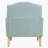 Modern Accent Chair with Retro Wooden Legs & Nailhead Trim-1244153537-1249661471-1261144260