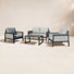 Townsend 4 - Person Outdoor Seating Group with Sunbrella® Cushions