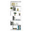 Geena 190.5cm H x 70cm W Geometric Bookcase-522843131