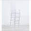 Ensemble de 4 sièges, chaises de salle à manger en plastique pour adultes, chaises d'appoint polyvalentes pour la cuisine de salle à manger de mariage