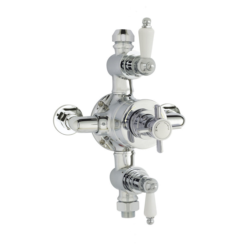 Eye Triple Exposed Thermostatic Shower Valve