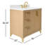 Turlington Freestanding Standard Bathroom Vanity with Top-1971955815-1947649853