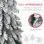 7ft Tall Prelit Pencil Artificial Christmas Tree-1160882500