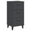 Angelice 40cm W Plastic Bedside Table-217073560
