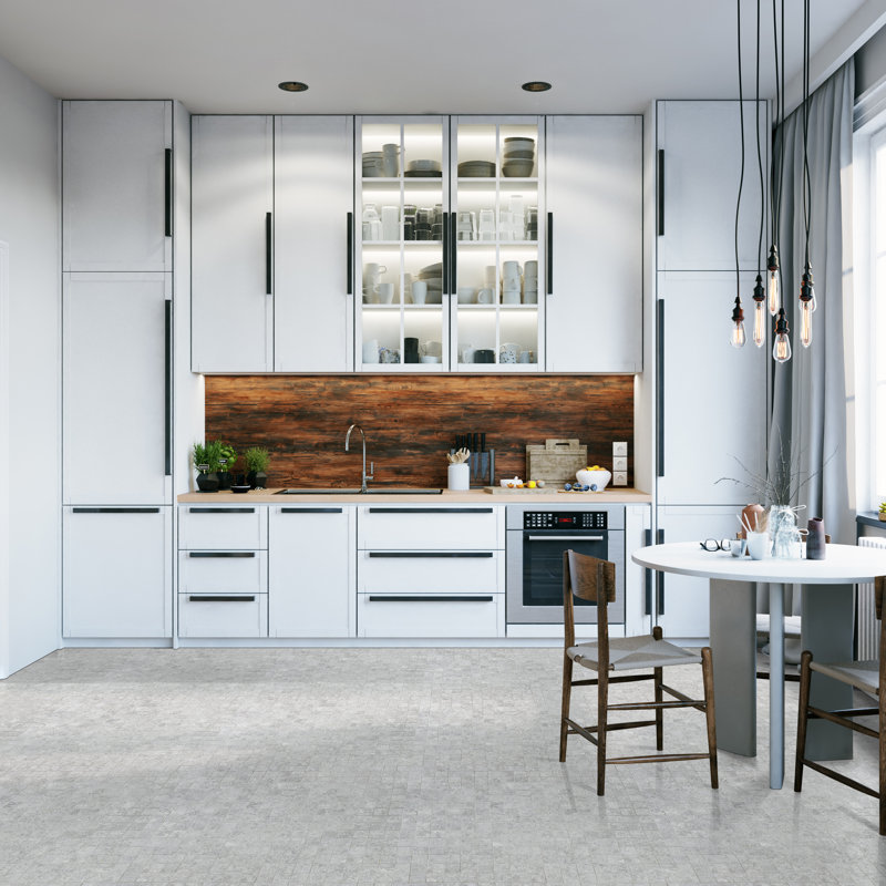 Lucenta Grid 12 in. x 12 in. Matte Porcelain Mosaic Floor and Wall Tile, Moonvale