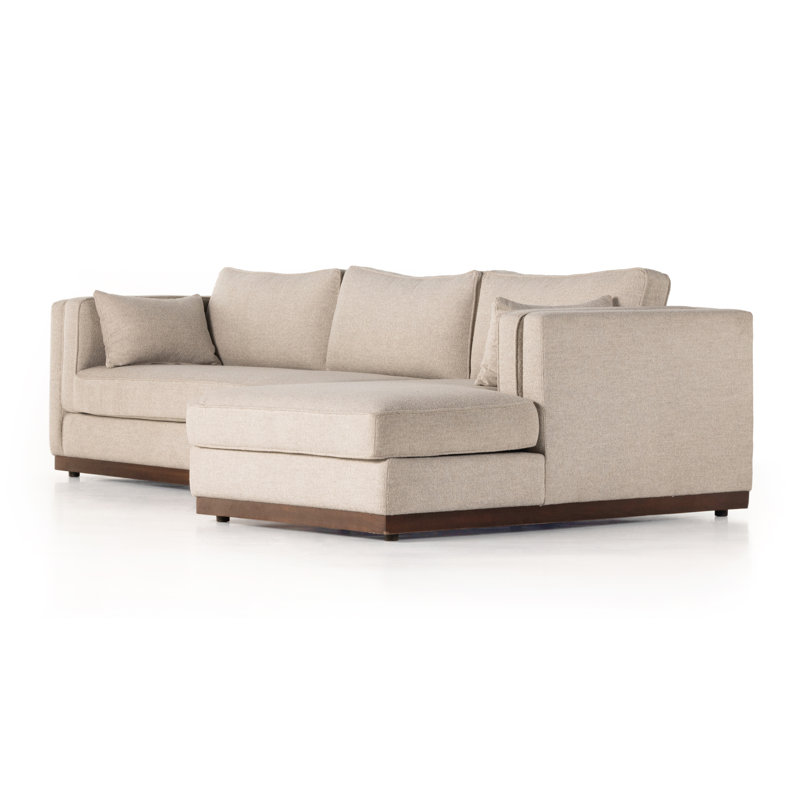 Upholstered L-Shaped Sectional Right Hand Facing