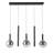 Modella Linear Island Pendant - Black