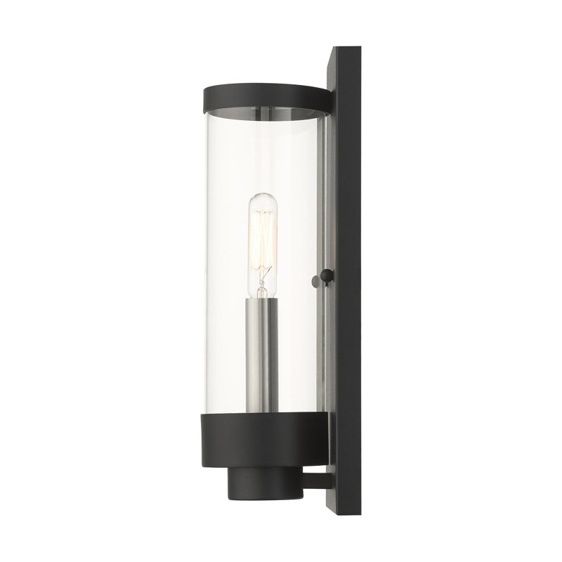 Binghamton Wall Light, Textured Black