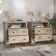 Classic Open-Top 2-Drawer Side Tables