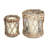 10.30'' H Wicker Tabletop Pillar