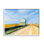 «Wheat Field Building» par Old Country Road Landscape par Michael Paraskevas - peinture sur toile tendue