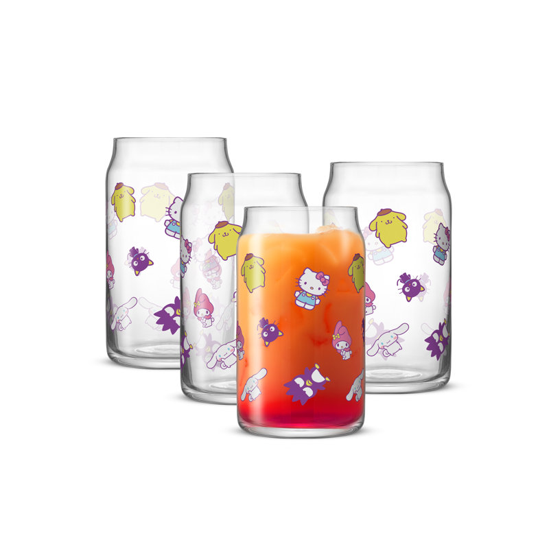 Ensemble de 4 verres à cocktail Hello Kitty & Friends, 16 oz