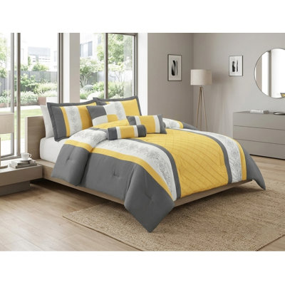Ensemble d'édredon en microfibre Celine