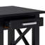 Table de bout carrée contemporaine en bois massif l 21 po avec tiroir Kitchener-1147346161-1103037992