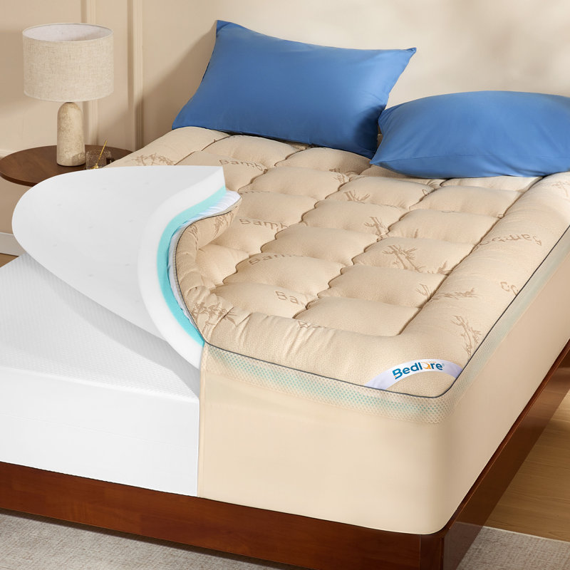 4cm Mattress Topper, Beige, Twin XL