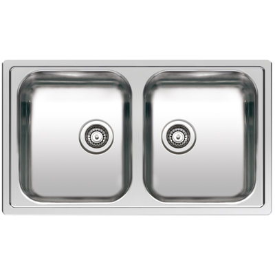 Centurio Double Bowl Inset Kitchen Sink