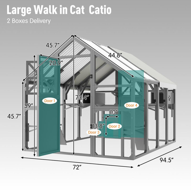 Outdoor Cat Enclosure