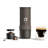 OutIn Mino Portable Electric Espresso Machine, Self-Heating Mini Travel Coffee Maker with Capsule & Ground Coffee Compatibility-126105981