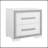 ANNIE SILVER NIGHTSTAND