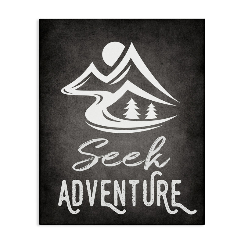 Art mural sur toile Seek Adventure par Ashley Calhoun, H 48 po x l 36 po