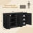 Designer 55'' Curved Three-dimensional Texture Sideboard-1050451541