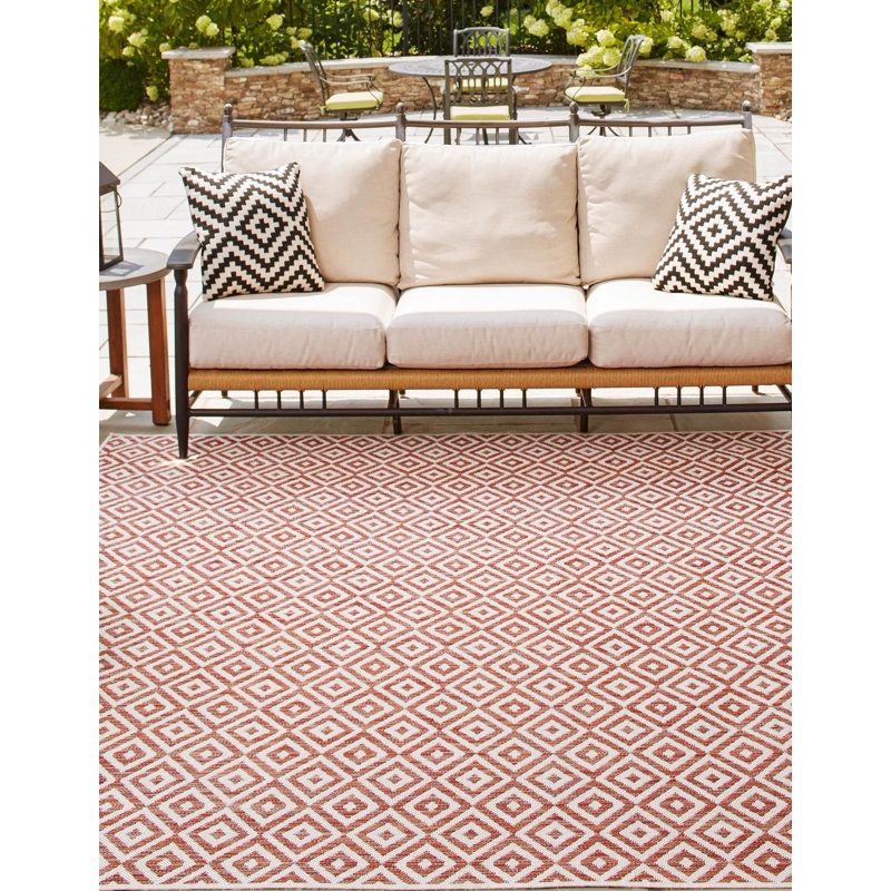 Tapis rouge d'extérieur, Carré 7 pi 10 po
