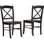 Chaise d'appoint à dossier en croix Castellon-1649172167