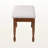 Gethyn Grey Fabric Upholstered Bench With Walnut Brown Finished Wood, 18.9'' H X 47.8'' W X 16.1'' D-688289323-688289318