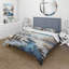 Ensemble de housse de couette en microfibre / polyester Birch Woods Winter Whispers IV-565044976