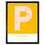 Phoenix City Map Phoenix Arizona United States City Map - Single Picture Frame Typography