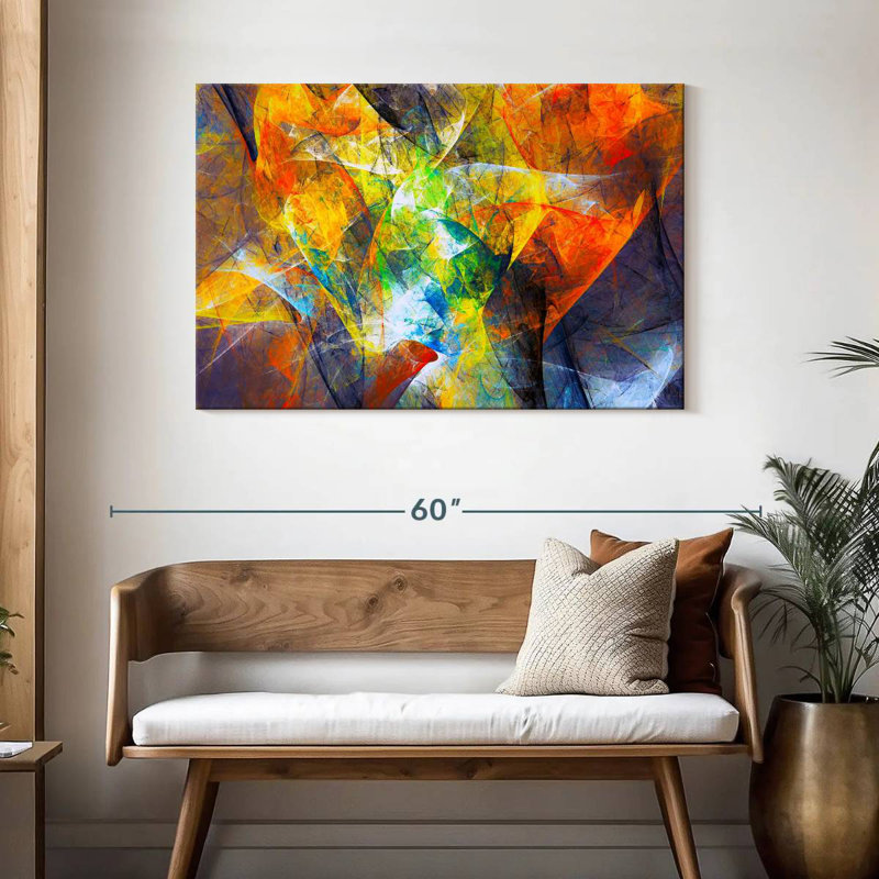 Avery Eccentric Motion Abstract, 30" H x 45" W