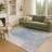 Machine Washable Indoor/Outdoor Molewski ACN2341 Abstract Rug-1419570788