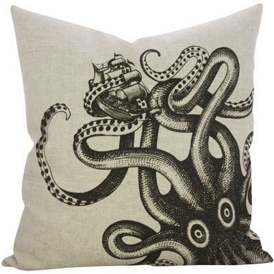 Linen Reversible Throw Pillow