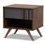 48cm W Manufactured Wood Bedside Table