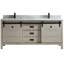 Base de meuble-lavabo double 71 po seulement-94656506