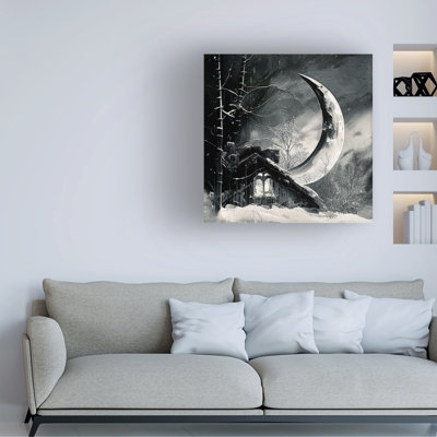 Sasha Mindy's Moon Canvas Art