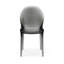SET OF 4 POLYCARBONATE CHAIRS RUBY - RED-1270090619