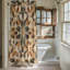 Earthy Vibes - Rideau de douche Premium-130671489