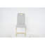 Chaise de salle à manger rembourrée à dossier Taurius