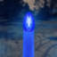 Ampoule DEL à filament omnidirectionnel bleu C7, 0,6 W (équivalent 7 W), culot E12, lot de 4-134876914