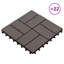 vidaXL 30 cm L x 30 cm W Tile-129097285