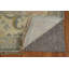 Tapis bleu bleu fait à la main Oushak 8 x 10
