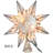 Kurt Adler 9-Inch 10-Light 8-Point Gold Capiz Star Treetop
